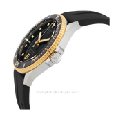 TISSOT SEASTAR T120.410.27.051.00 Black Silver Rubber Strap